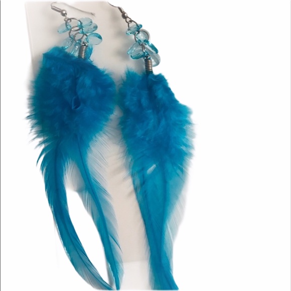 Hand Crafted Jewelry - Feather earrings